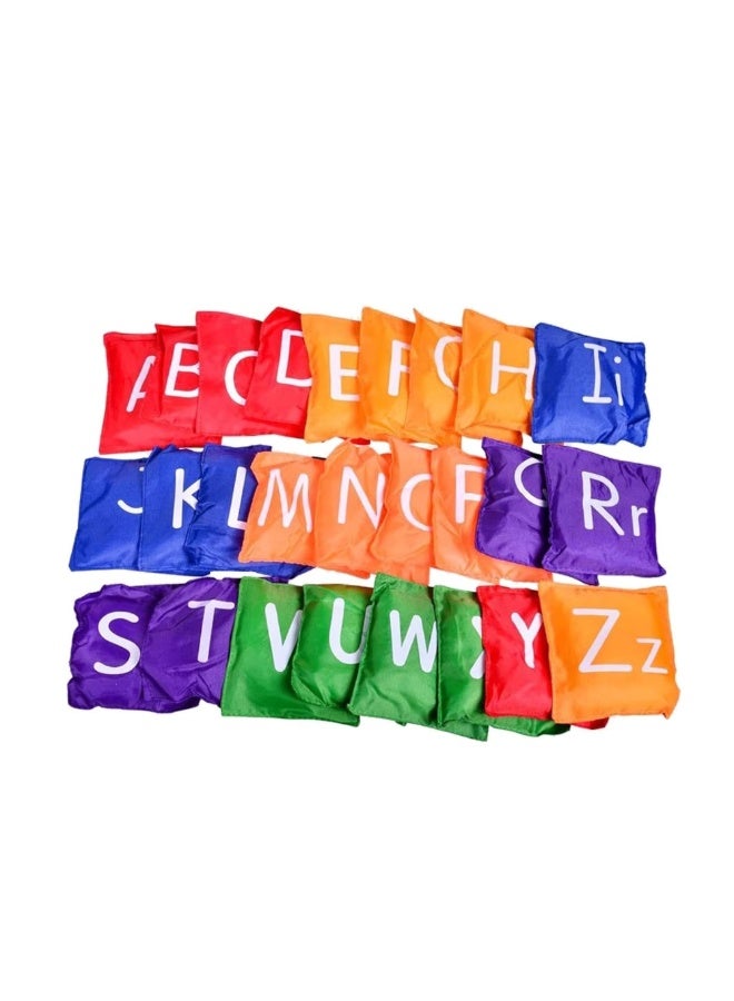 SnuzzleMart 26-Piece Alphabet Beanbag Game Set - Educational Tossing Toy for Outdoor Yard Games, Garden Parties, and Early Learning - Image 1